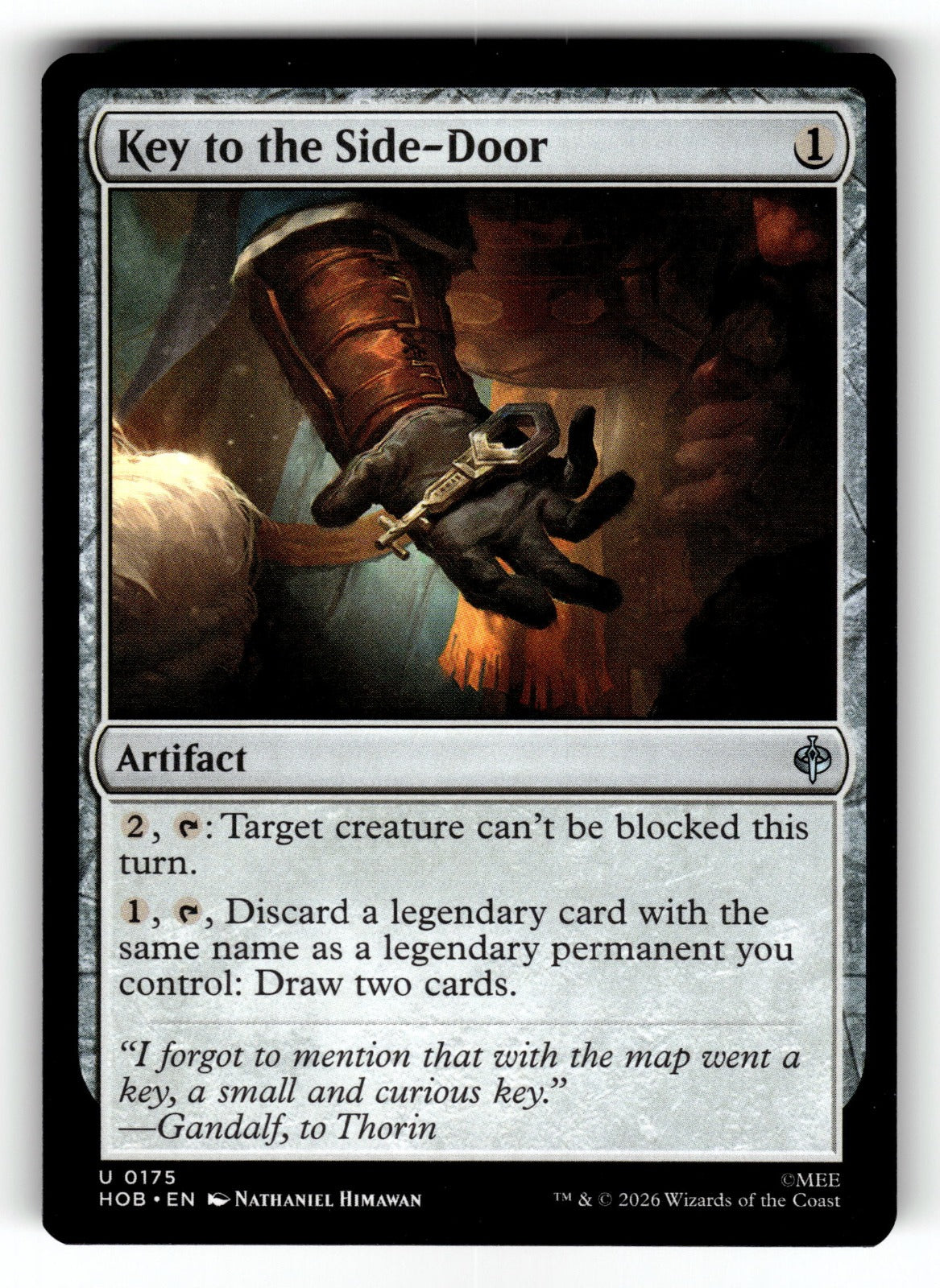 Key to the Side-Door – 175 HOB: The Hobbit U NM