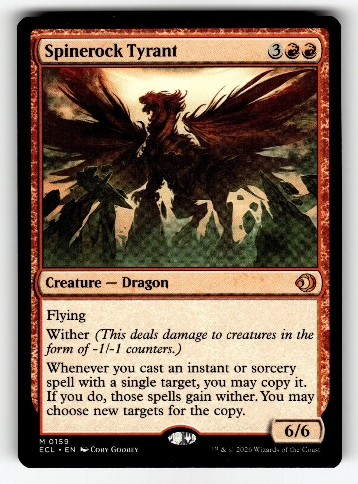 Spinerock Tyrant – 159 ECL: Lorwyn Eclipsed M NM
