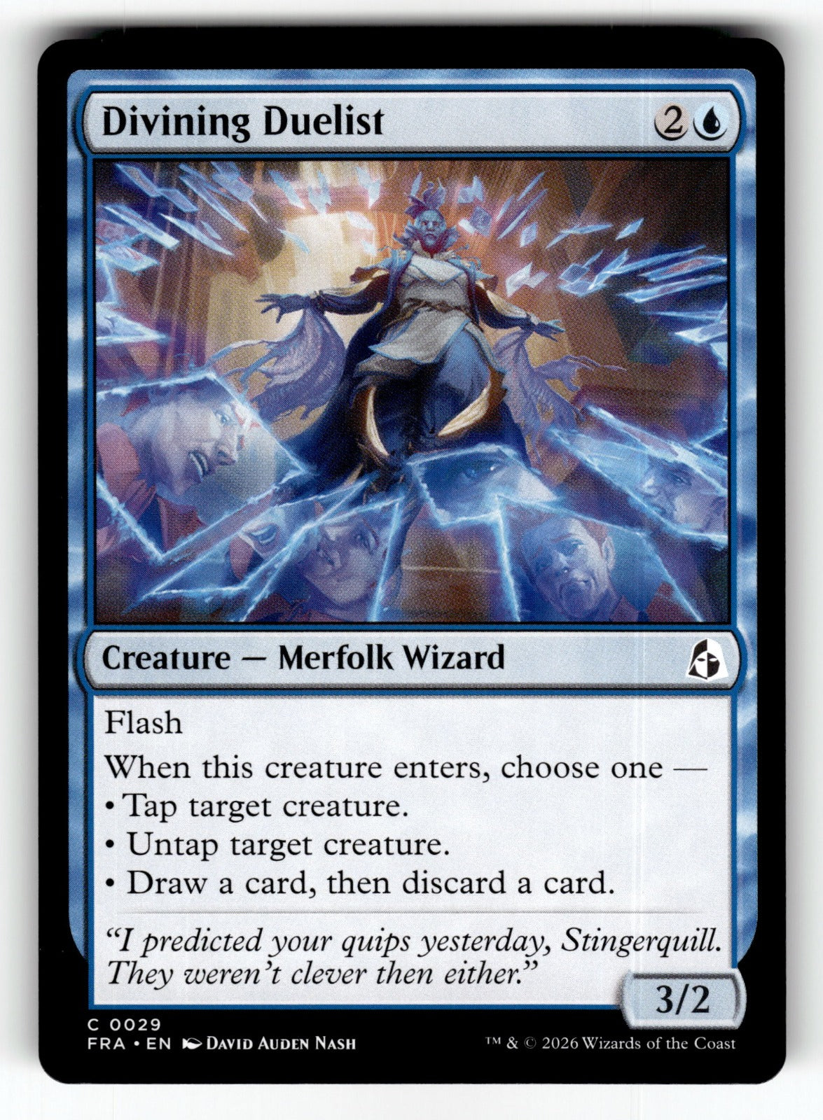 Divining Duelist – 29 FRA: Reality Fracture C NM