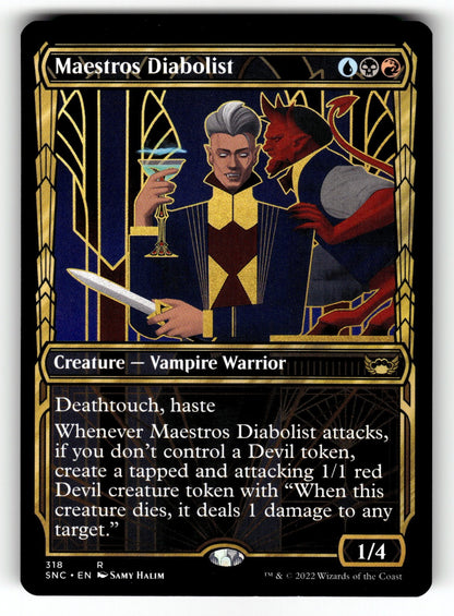Maestros Diabolist (Showcase) – 318 SNC: Streets of New Capenna R NM