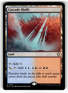 Cascade Bluffs – 297 BLC: Commander: Bloomburrow R NM