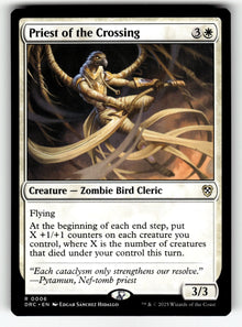 Priest of the Crossing – 6 DRC: Commander: Aetherdrift R NM