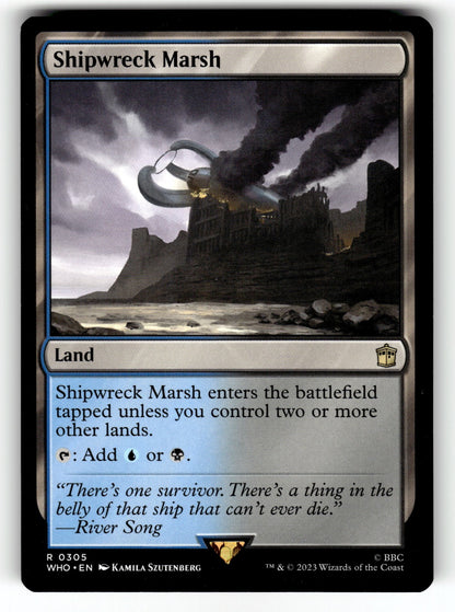 Shipwreck Marsh – 305 WHO: Universes Beyond: Doctor Who R NM