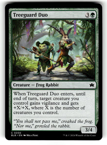 Treeguard Duo – 200 BLB: Bloomburrow C NM