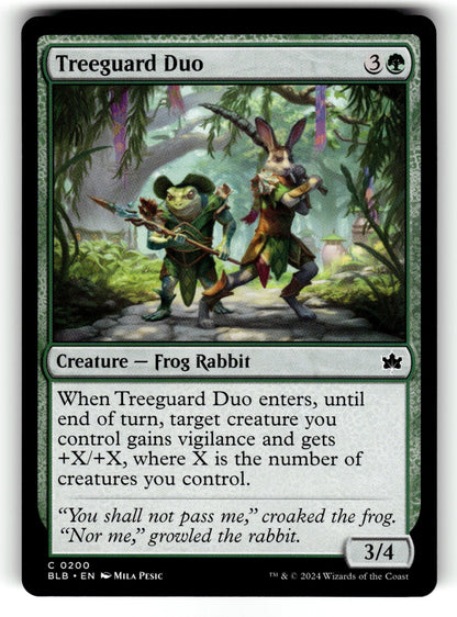 Treeguard Duo – 200 BLB: Bloomburrow C NM