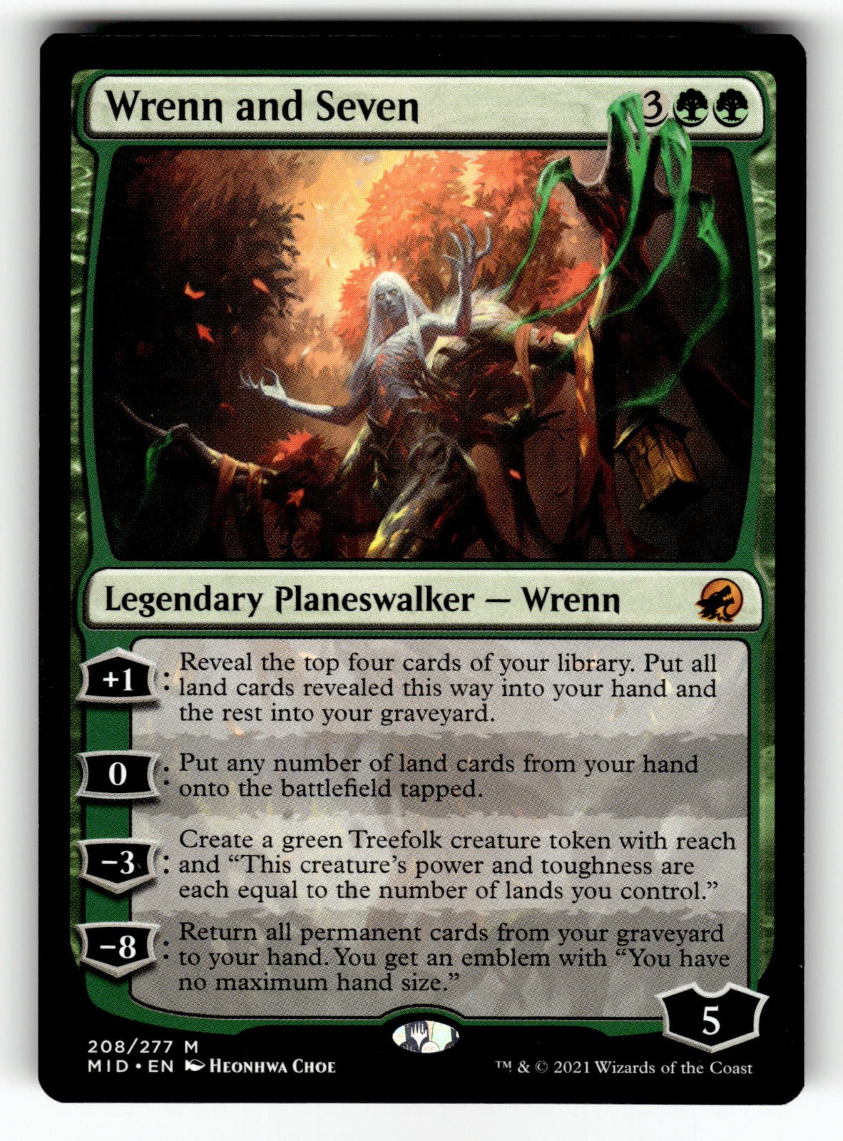 Wrenn and Seven – 208 MID: Innistrad: Midnight Hunt M LP