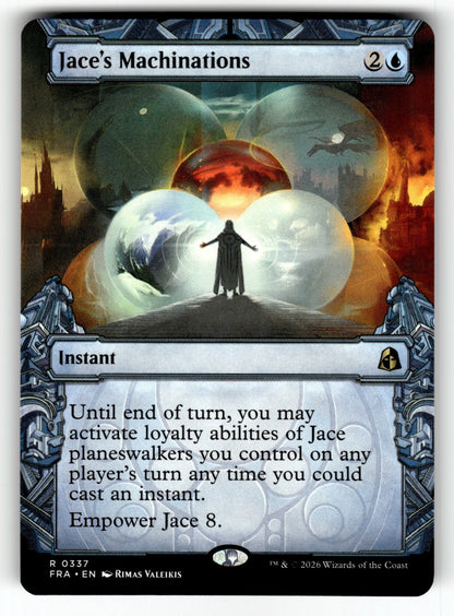 Jace's Machinations (Showcase) – 337 FRA: Reality Fracture R NM