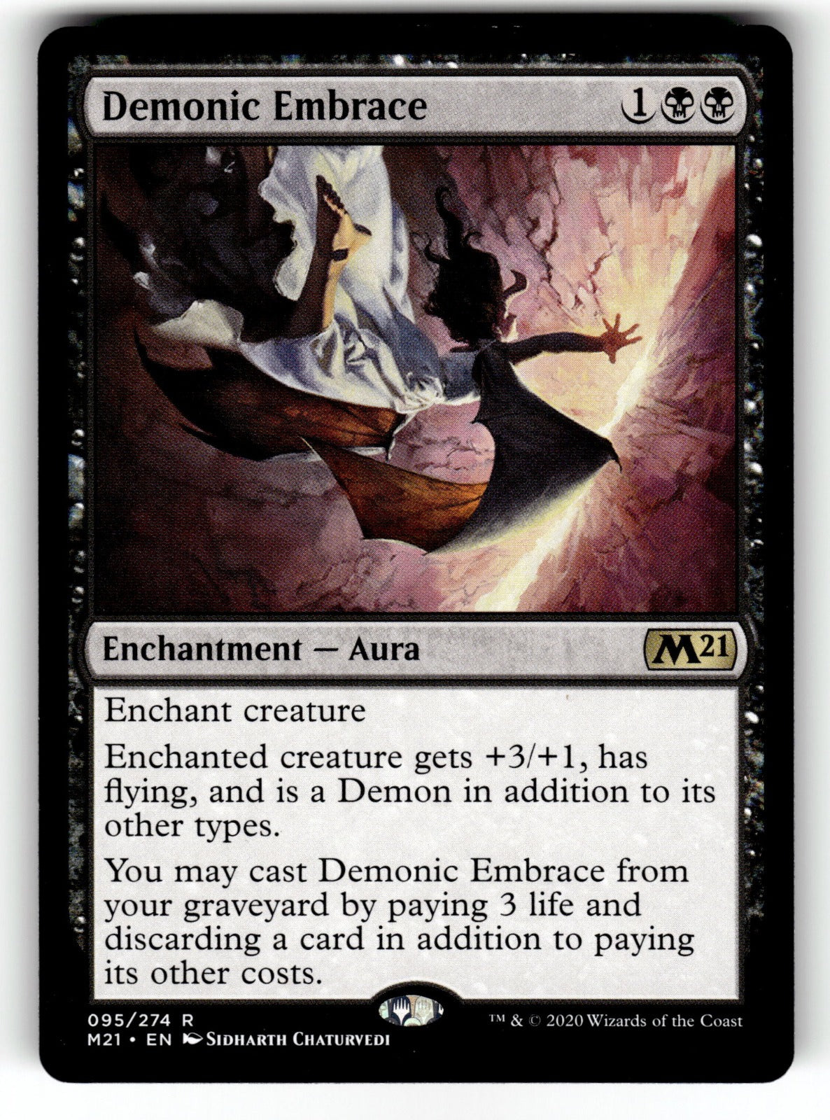 Demonic Embrace – 95 M21: Core Set 2021 R LP
