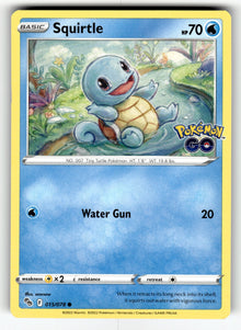 Squirtle – 015/078 PGO: Pokemon GO Common NM