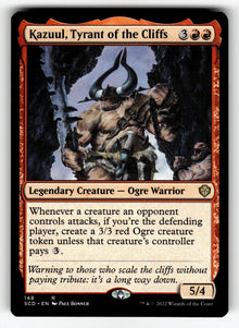 Kazuul, Tyrant of the Cliffs – 148 SCD: Starter Commander Decks R NM