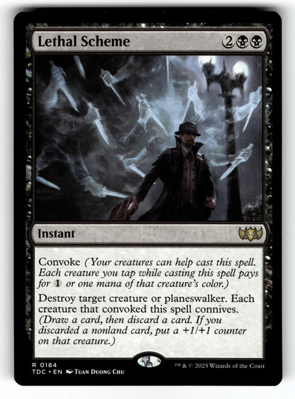 Lethal Scheme – 184 TDC: Commander: Tarkir: Dragonstorm R NM