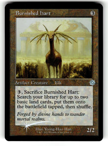 Burnished Hart – 8 BRR: The Brothers' War: Retro Frame Artifacts U Foil NM