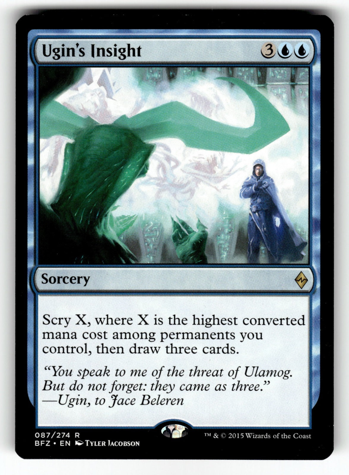 Ugin's Insight – 87 BFZ: Battle for Zendikar R LP