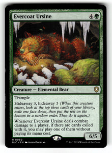 Evercoat Ursine – 30 BLC: Commander: Bloomburrow R NM