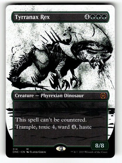 Tyrranax Rex (Showcase) – 314 ONE: Phyrexia: All Will Be One M NM