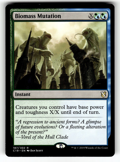 Biomass Mutation – 187 C19: Commander 2019 R NM