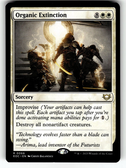 Organic Extinction – 66 EOC: Commander: Edge of Eternities R NM