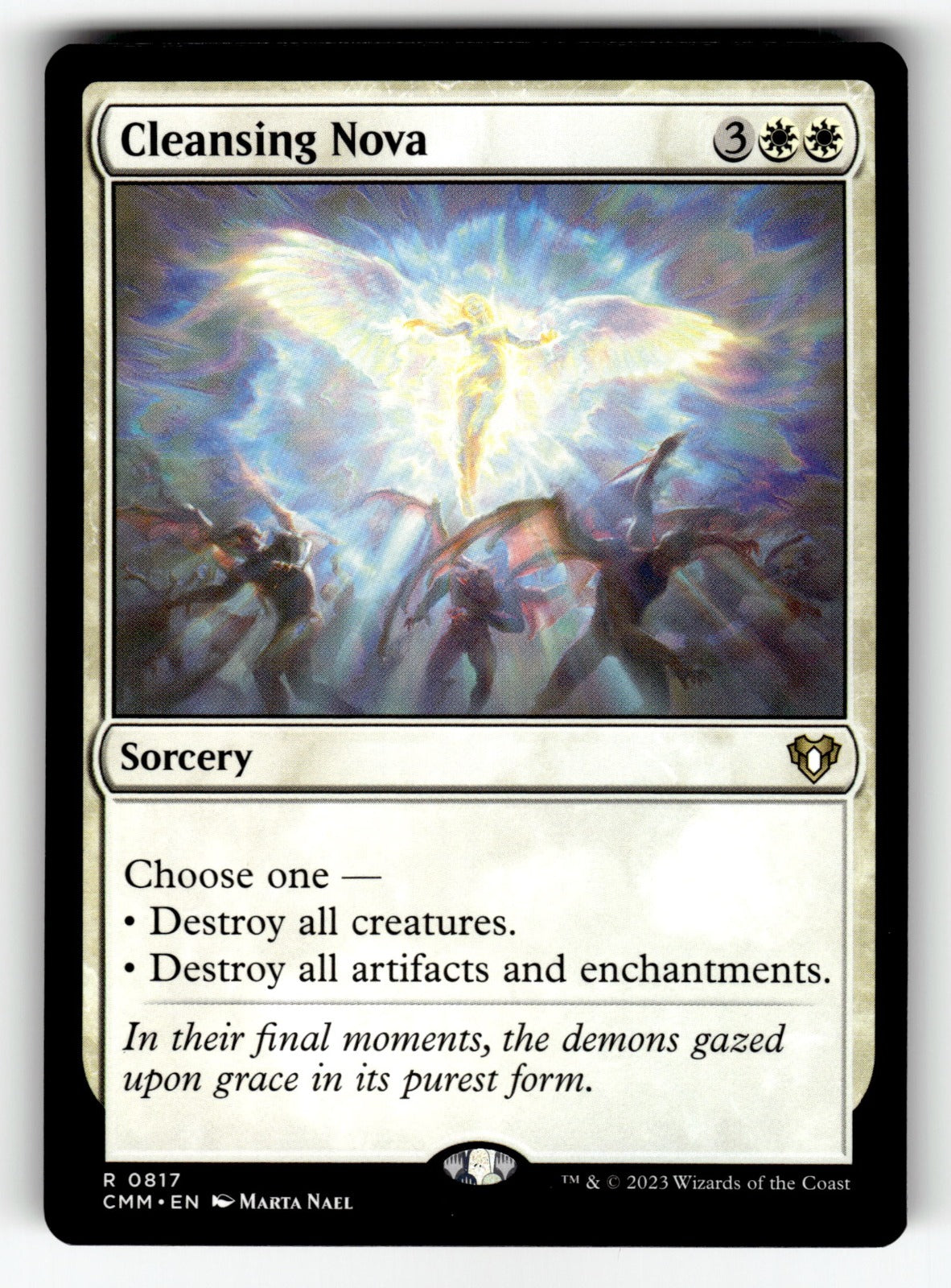 Cleansing Nova – 817 CMM: Commander Masters R NM