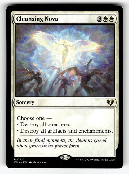 Cleansing Nova – 817 CMM: Commander Masters R NM