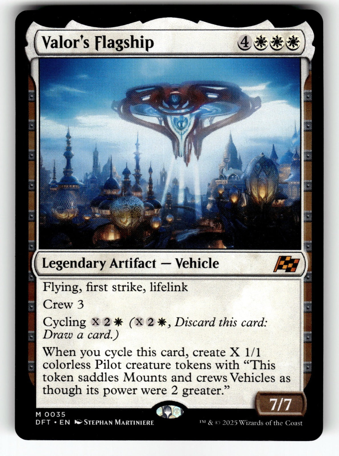 Valor's Flagship – 35 DFT: Aetherdrift M NM
