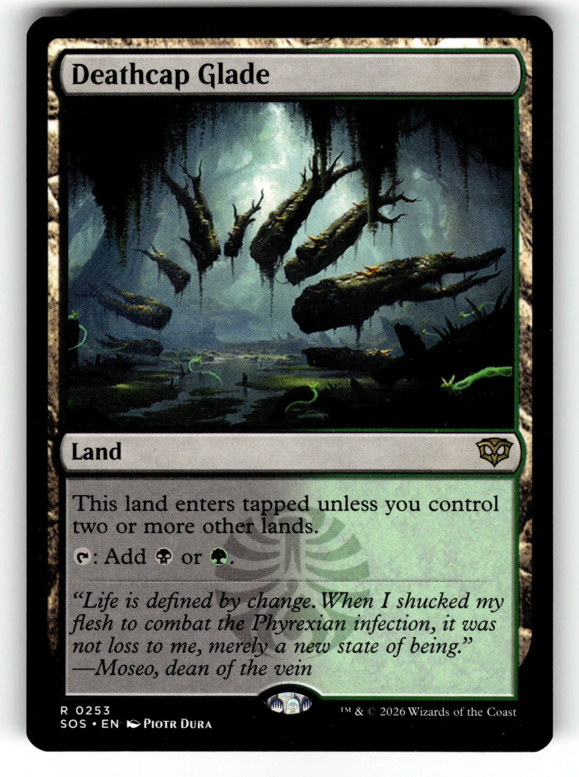 Deathcap Glade – 253 SOS: Secrets of Strixhaven R NM