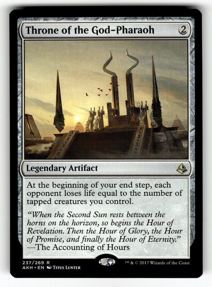 Throne of the God-Pharaoh – 237 AKH: Amonkhet R NM
