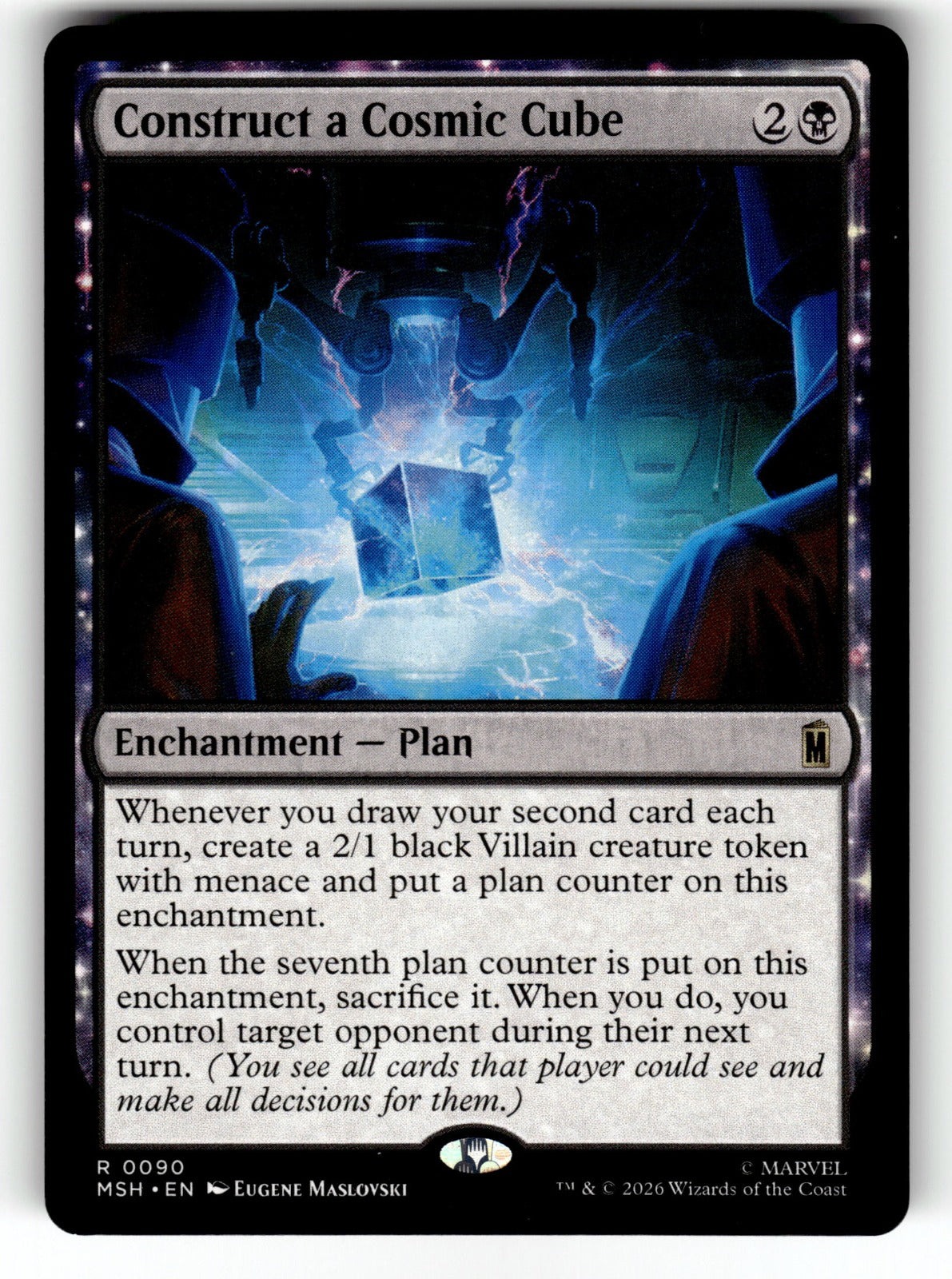 Construct a Cosmic Cube – 90 MSH: Marvel Super Heroes R NM