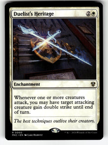 Duelist's Heritage – 60 MKC: Commander: Murders at Karlov Manor R NM