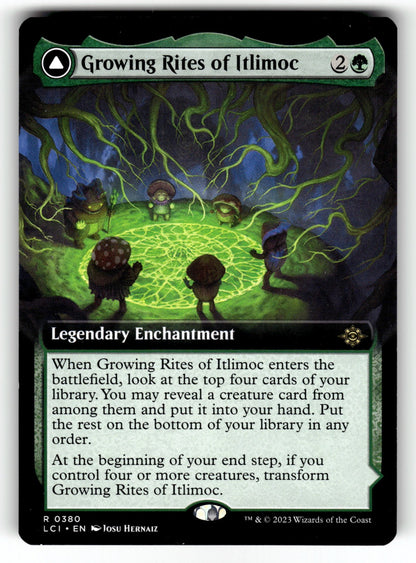 Growing Rites of Itlimoc (Extended Art) – 380 LCI: The Lost Caverns of Ixalan R LP