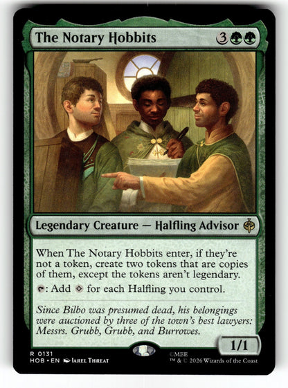 The Notary Hobbits – 131 HOB: The Hobbit R NM