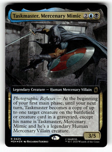 Taskmaster, Mercenary Mimic (Extended Art) – 425 MSH: Marvel Super Heroes R Foil NM