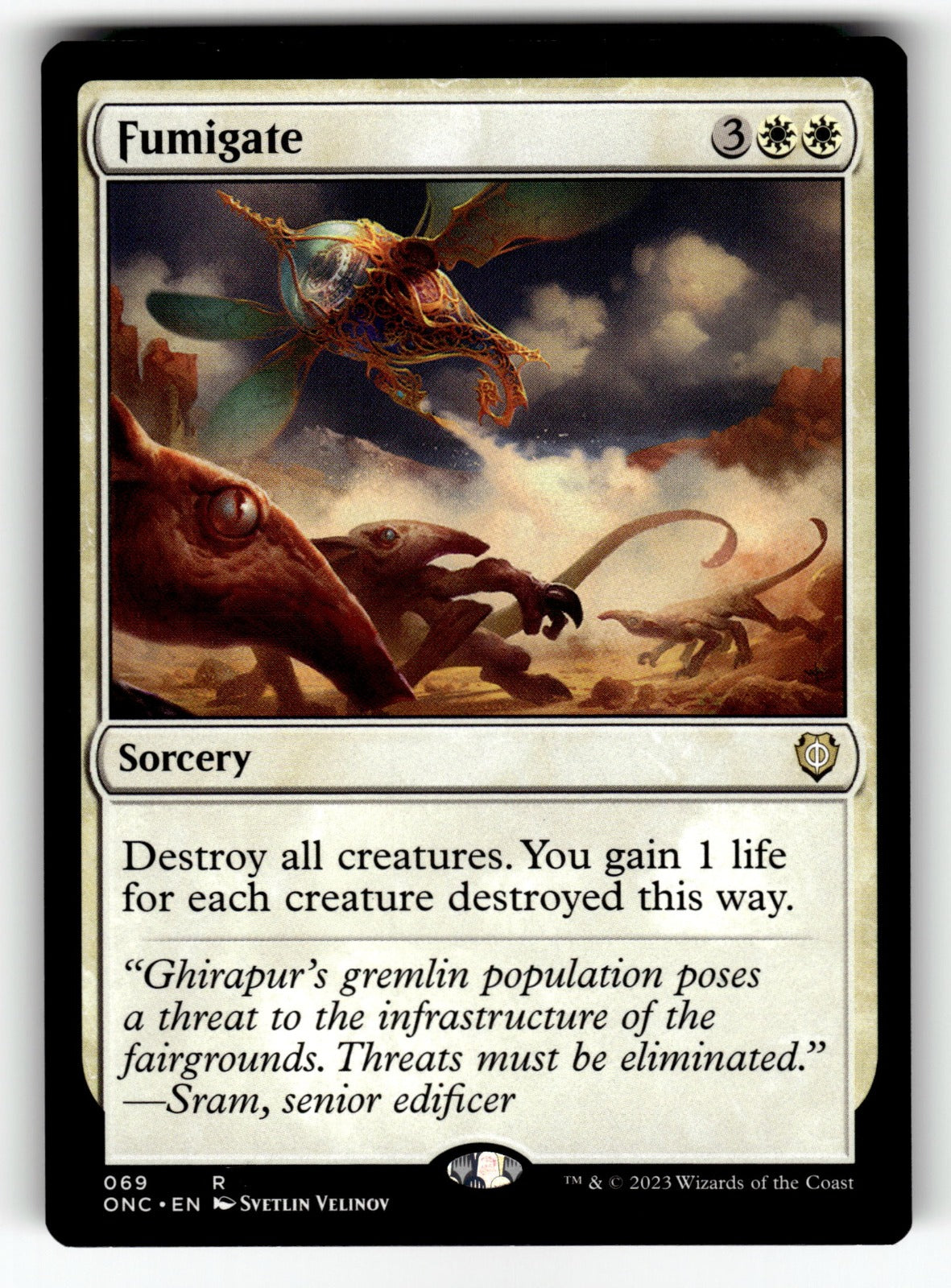 Fumigate – 69 ONC: Commander: Phyrexia: All Will Be One R LP