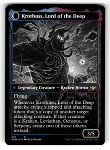 Runo Stromkirk (Showcase) () – 327 VOW: Innistrad: Crimson Vow R NM (Back)