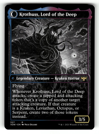 Runo Stromkirk (Showcase) () – 327 VOW: Innistrad: Crimson Vow R NM (Back)