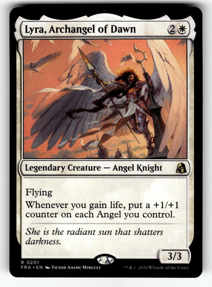 Lyra, Archangel of Dawn – 201 FRA: Reality Fracture R NM