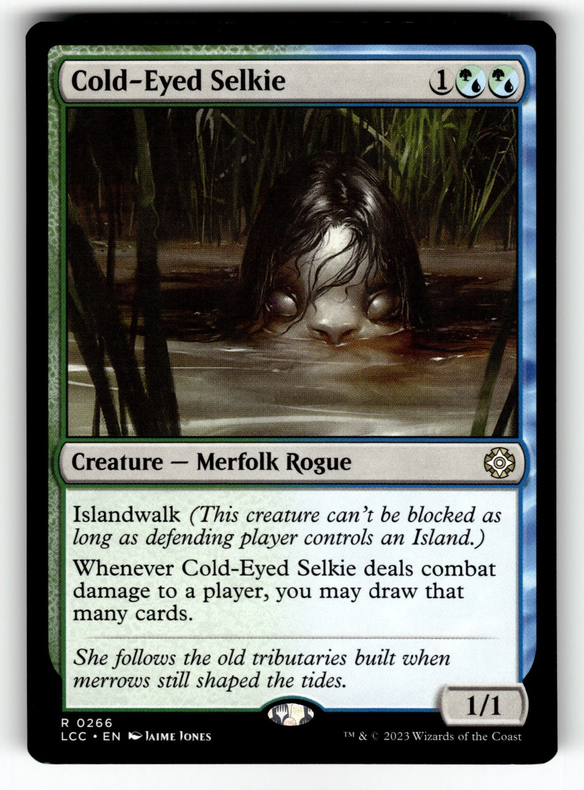 Cold-Eyed Selkie – 266 LCC: Commander: The Lost Caverns of Ixalan R NM