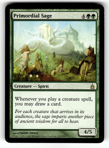 Primordial Sage – 177 RAV: Ravnica: City of Guilds R NM