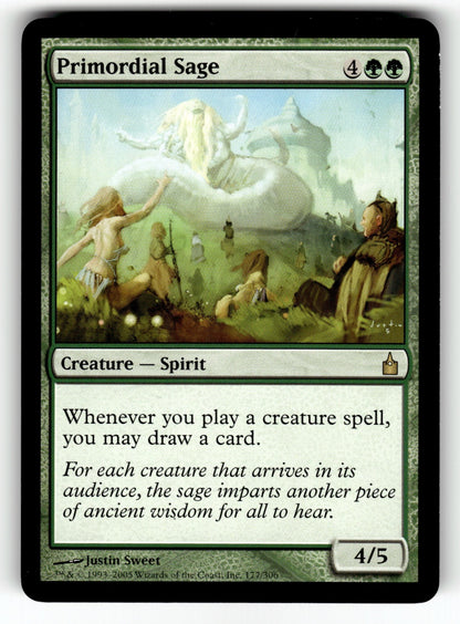 Primordial Sage – 177 RAV: Ravnica: City of Guilds R NM