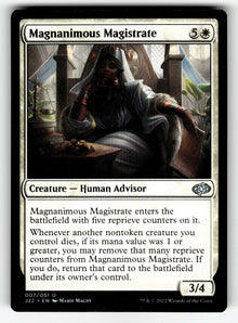 Magnanimous Magistrate – 7 J22: Jumpstart 2022 U NM