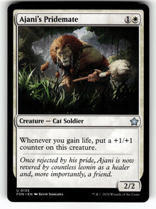 Ajani's Pridemate – 135 FDN: Foundations U NM