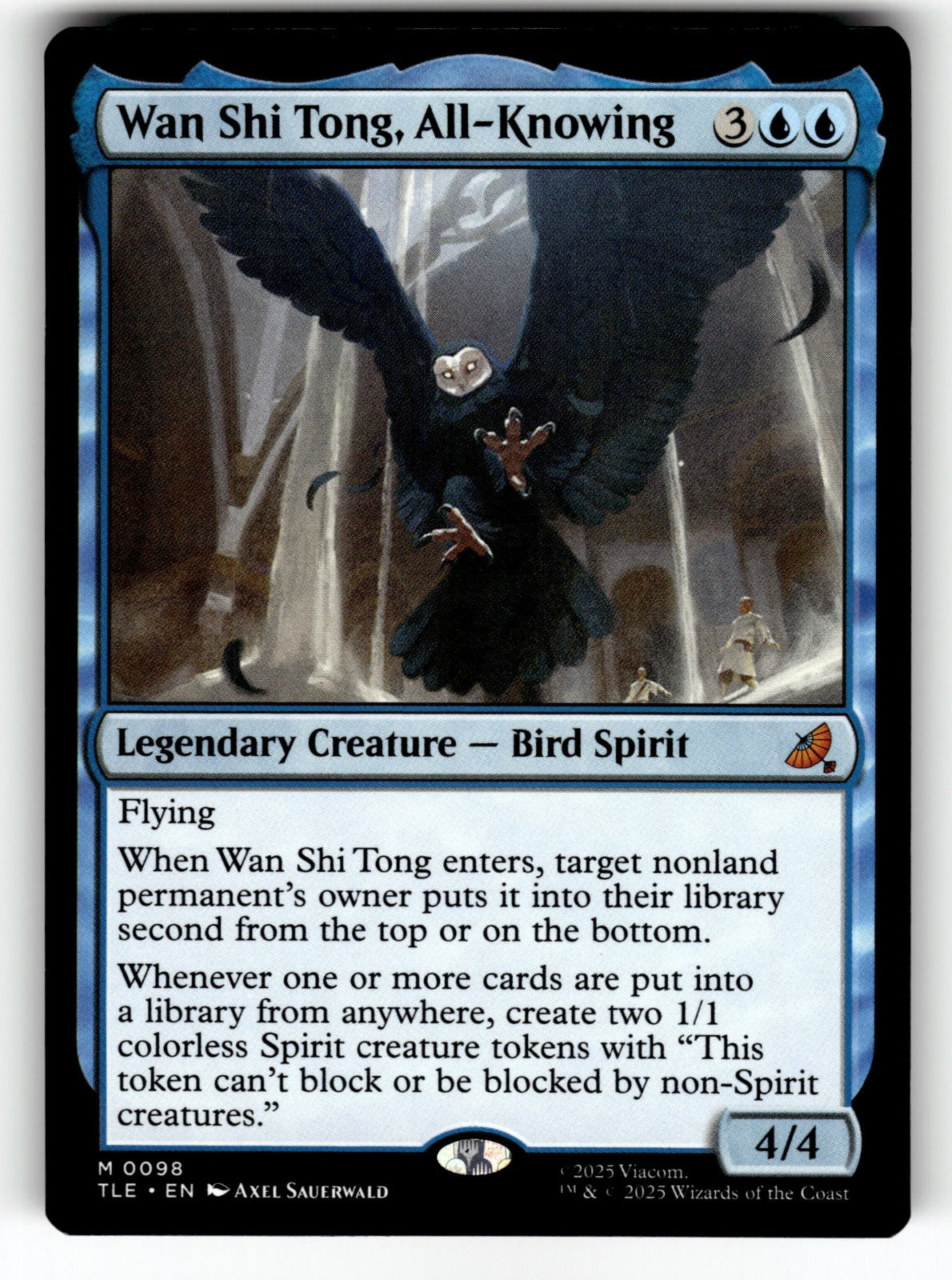 Wan Shi Tong, All-Knowing – 98 TLE: Avatar: The Last Airbender: Eternal-Legal M NM