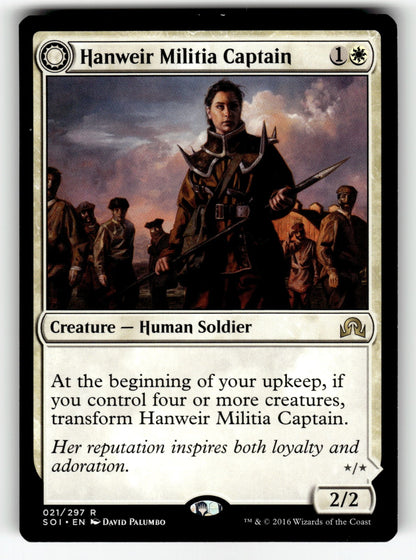 Hanweir Militia Captain – 21 SOI: Shadows over Innistrad R NM