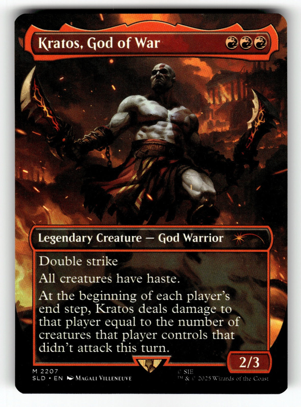 Kratos, God of War – 2207 SLD: Secret Lair Drop Series M NM