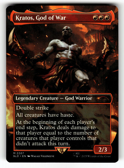 Kratos, God of War – 2207 SLD: Secret Lair Drop Series M NM