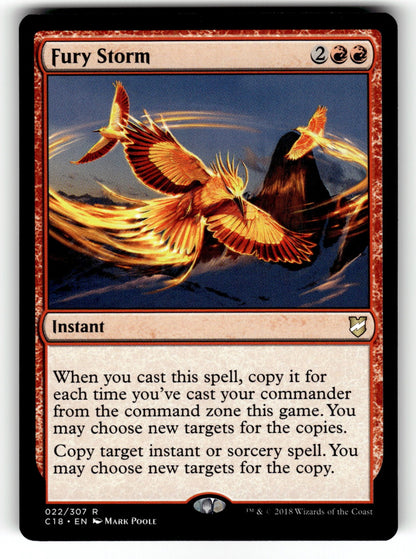 Fury Storm – 22 C18: Commander 2018 R NM