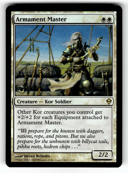 Armament Master – 1 ZEN: Zendikar R Foil LP