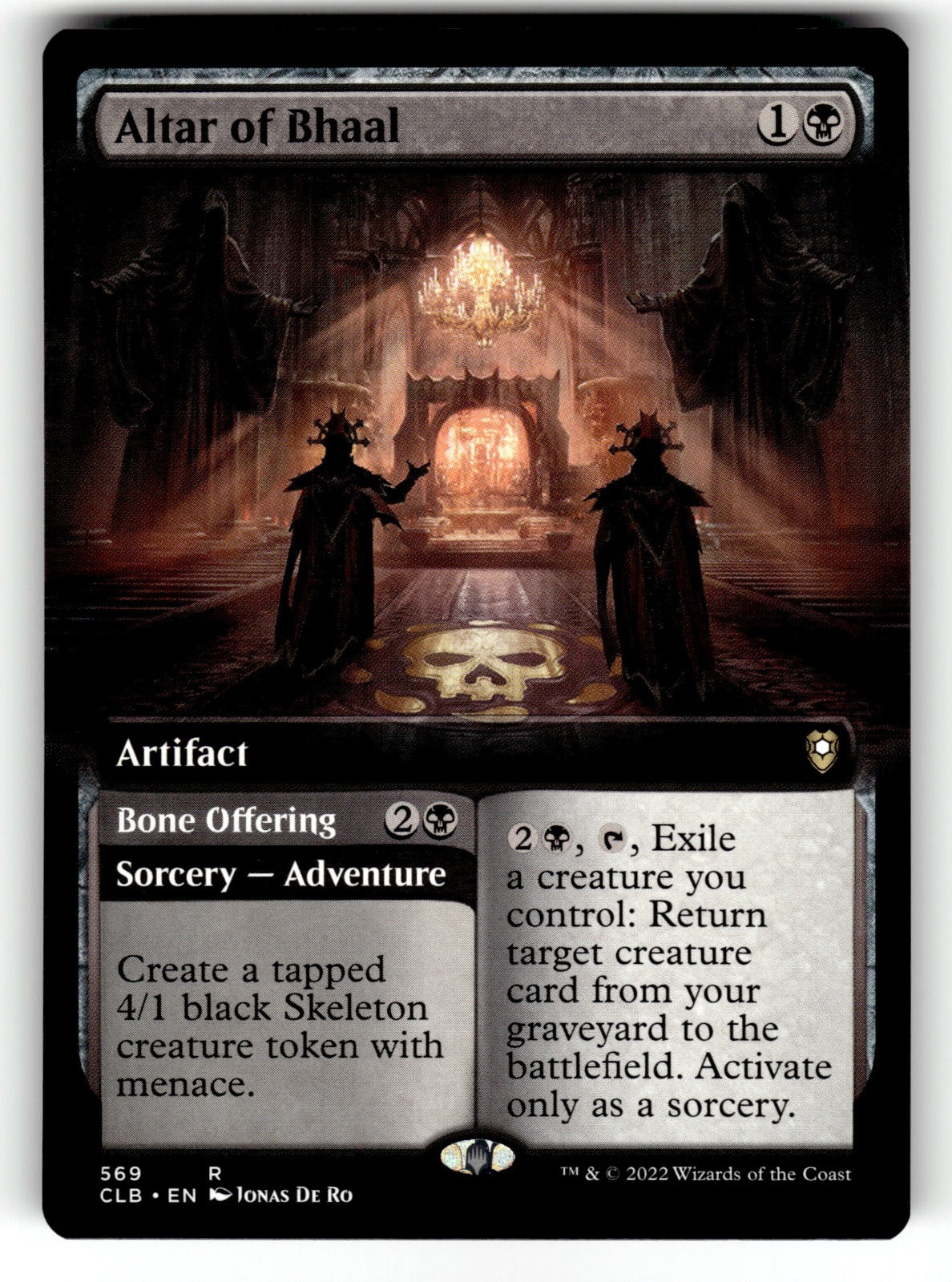 Altar of Bhaal (Extended Art) – 569 CLB: Commander Legends: Battle for Baldur's Gate R NM