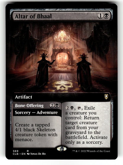Altar of Bhaal (Extended Art) – 569 CLB: Commander Legends: Battle for Baldur's Gate R NM