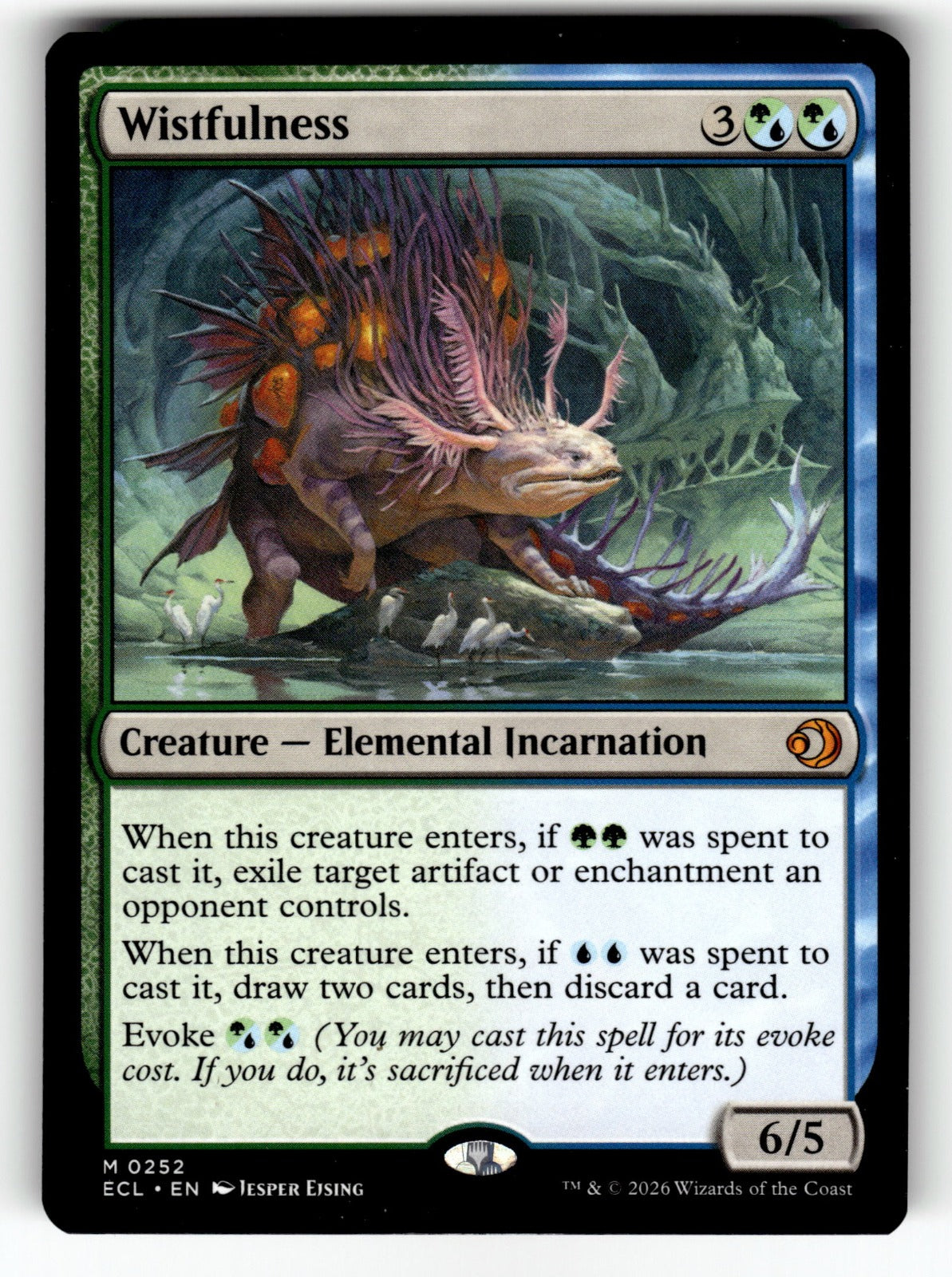 Wistfulness – 252 ECL: Lorwyn Eclipsed M NM