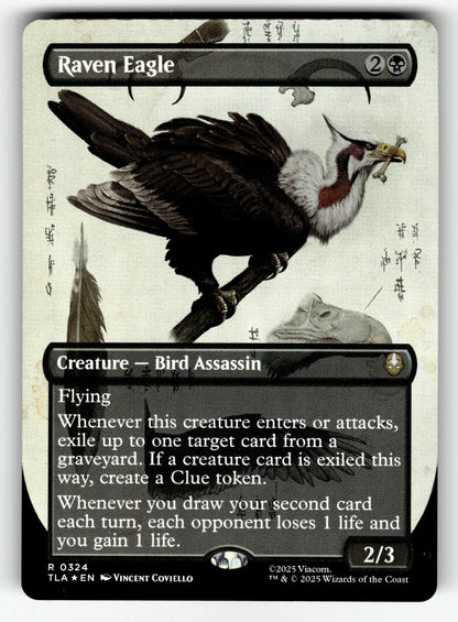 Raven Eagle (Borderless) – 324 TLA: Avatar: The Last Airbender R Foil NM
